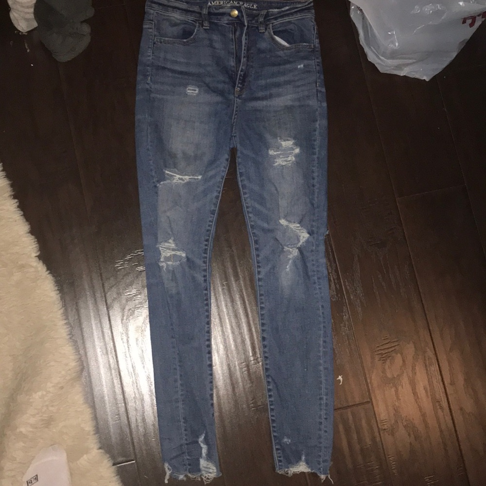 Super high rise jegging